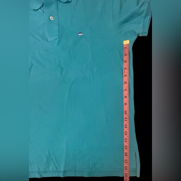 Southern Tide Men's Green Polo Shirt - Picture 3 of 8